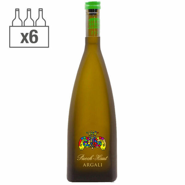 Carton de 6 bouteilles 75cl de Puech-Haut Argali blanc